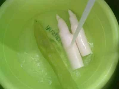 鶏肉とピーマン、水たけのこの炒め物の作り方：2