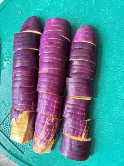 自宅でナス炒めを作る手順：2