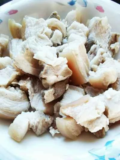 ベビーカボチャ入り豚バラ肉の煮込み レシピ手順：4