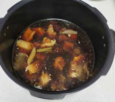 香ばしい牛肉の塊を作る手順：6