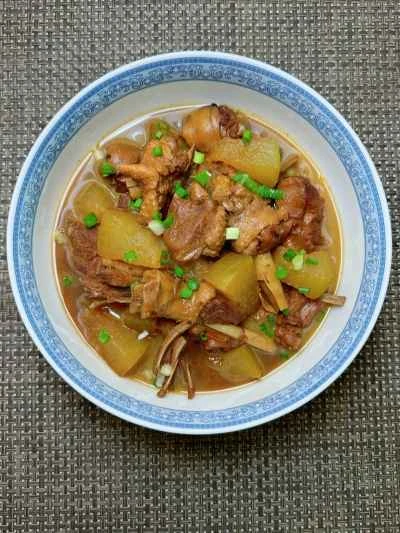 冬瓜入りガチョウの煮込みの作り方：15