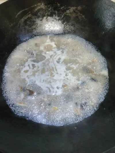 アマランサスのスープを作る手順：8