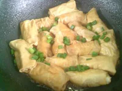 豆腐の皮の煮込み巻きの作り方：17