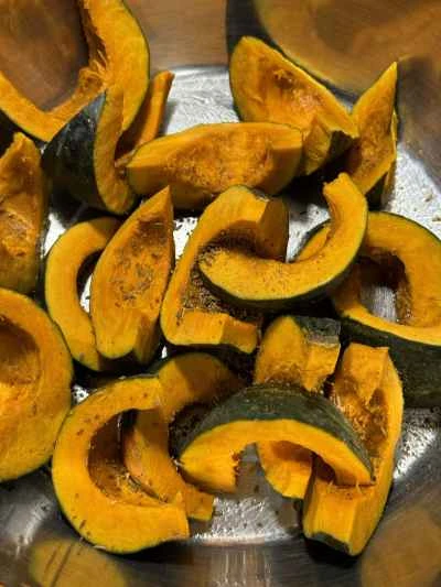 焼きベビーパンプキンレシピ手順：3