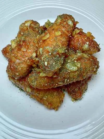 ガーリックバターチキンウィングのレシピ手順：18