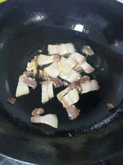 塩豚としわしわ野菜の作り方：3