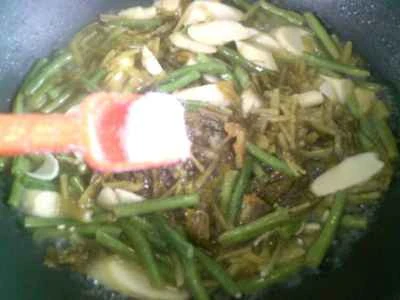 豆とたけのこの漬物の作り方：13