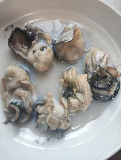 牡蠣オムレツの作り方：3