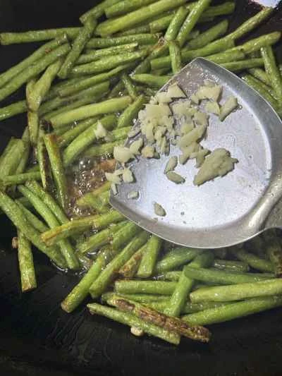 インゲン豆の炒め物の作り方：6