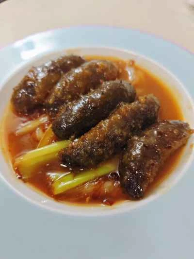 ナマコとネギの煮込みのレシピ