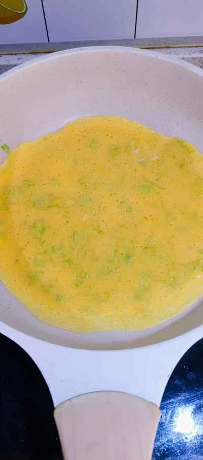 エビと卵のロールのレシピ手順：3