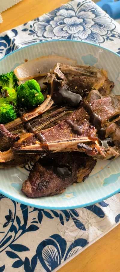 ラムチョップのソテーの作り方:4