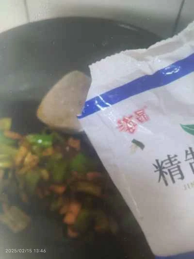 豚肉とピーマンの炒め物の作り方：8