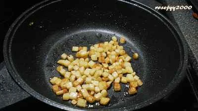 塩豚、乾燥豆腐、角切りコーンの作り方：5