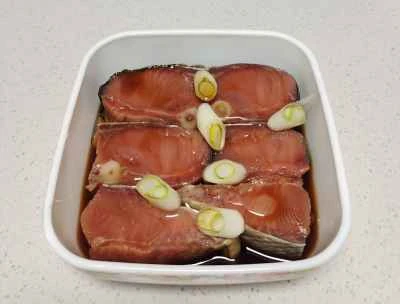 蒸し鮭のレシピ手順：2