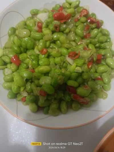 枝豆炒めのレシピ