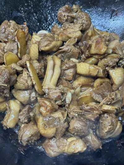 乾燥豆腐入り鴨肉の煮込みの作り方：8