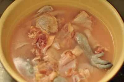 家庭風鶏肉炒めレシピの手順：2