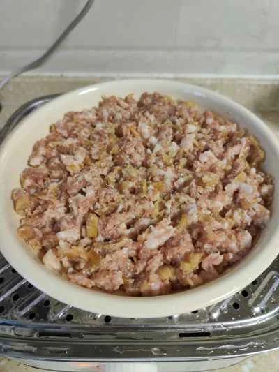 保存野菜を使った蒸し豚パテの作り方：7