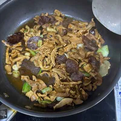 中華ソーセージと干しタケノコの作り方：6