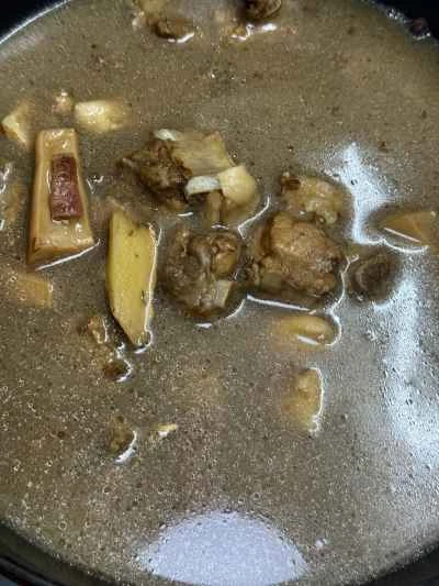 イカ入り豚バラ肉の煮込みの作り方：11