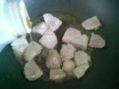 豚肉と昆布の結び揚げ三角揚げの作り方：4