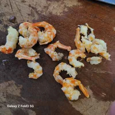 タロイモの千切りパンケーキを作る手順：4