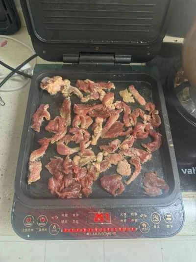 電気グリドル - クミンビーフのレシピ手順：4