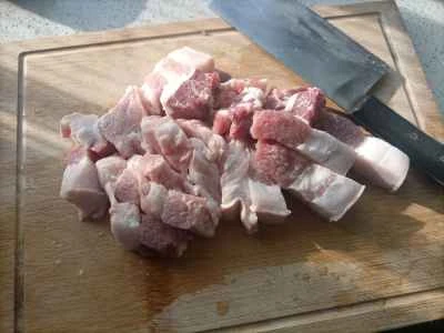 自家製豚バラ肉の煮込みレシピ手順：3