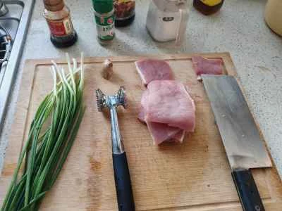煮込みポークチョップのレシピ手順：1