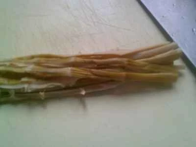 セロリ、ラムテール、タケノコ、豆腐のサラダの作り方：6