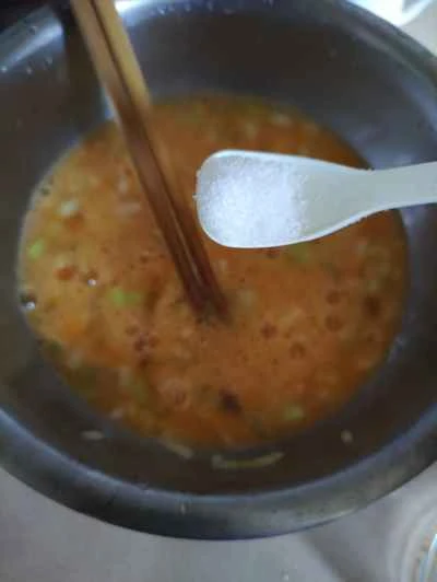 ピーマンと卵の炒め物の作り方：3