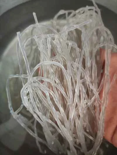 春雨入り煮ヘチマの作り方：4