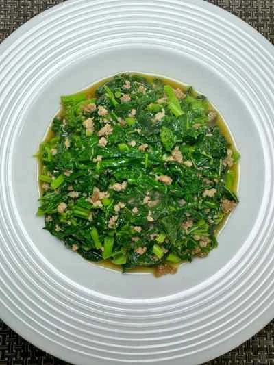 ひき肉と冬野菜の炒め物の作り方：10