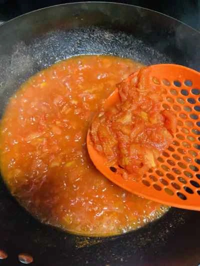 トマトとパイナップルのフィリングの作り方：16