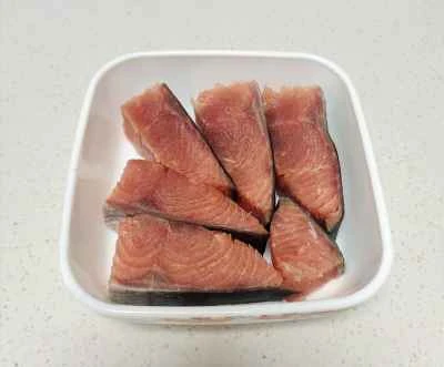 蒸し鮭のレシピ手順：2