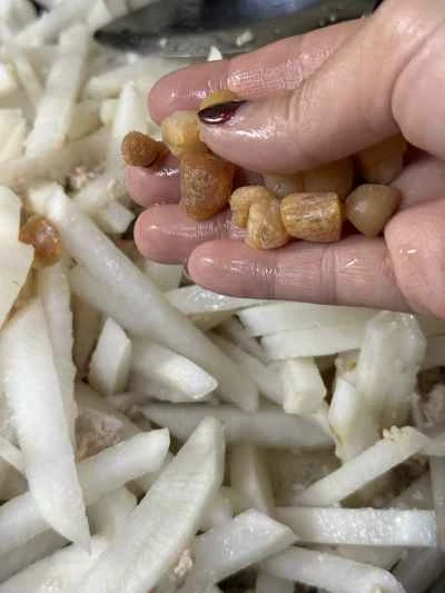 エビ、ひき肉、大根の作り方：10