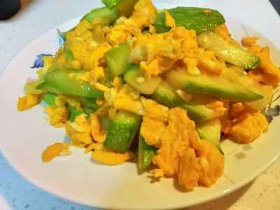 ズッキーニと卵の炒め物の作り方：5