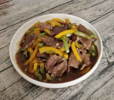 豚レバーとピーマンの炒め物の作り方：9