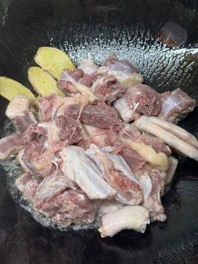 乾燥豆腐入り鴨肉の煮込みの作り方：5