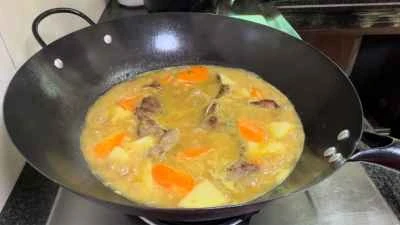 カレービーフリブレシピ手順：9