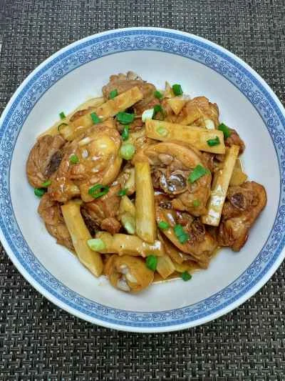 鶏肉とたけのこの煮込みの作り方：12