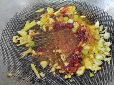 春雨入りホタテのピリ辛炒めの作り方：5