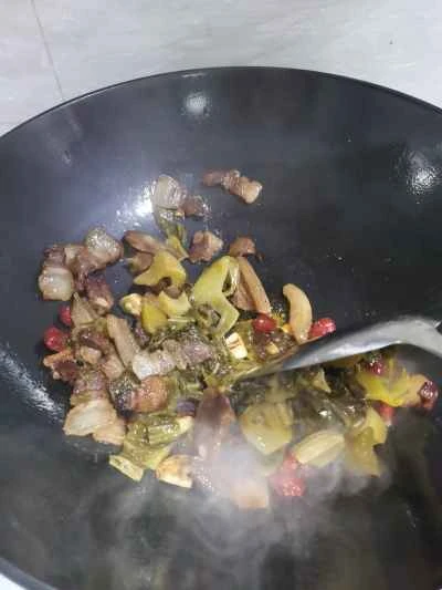 豚肉とキャベツのピクルス炒めの作り方：10