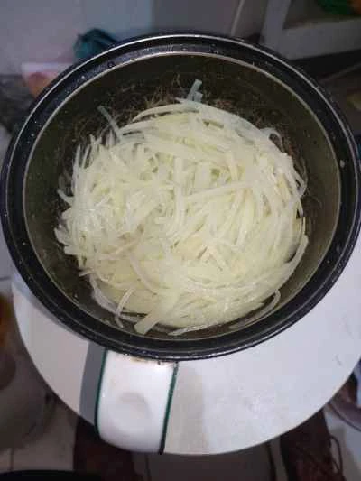 ホット＆サワーシュレッドポテトの作り方：7