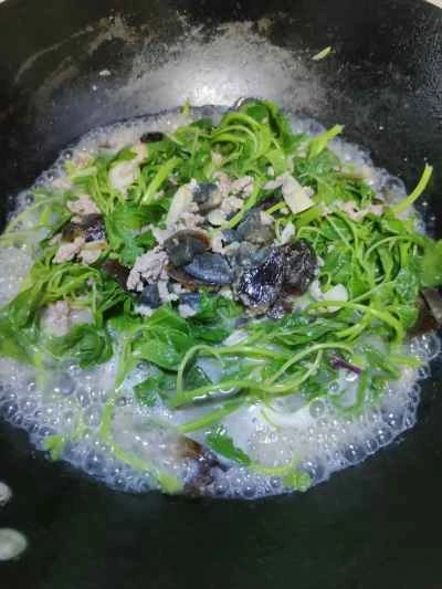 アマランサスのスープを作る手順：10