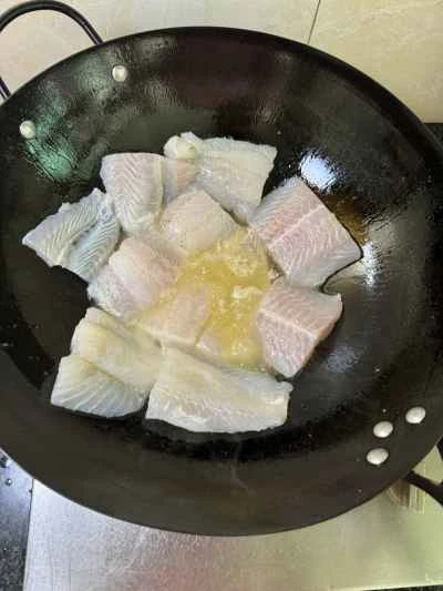 照り焼きバサの作り方：3