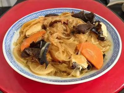 五味子春雨肉煮込みの作り方：9