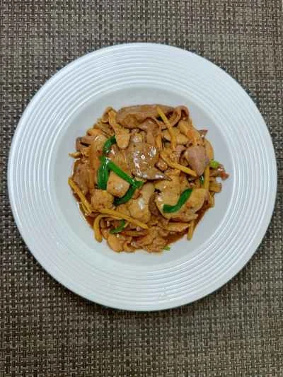 豚もつ炒めの作り方：13