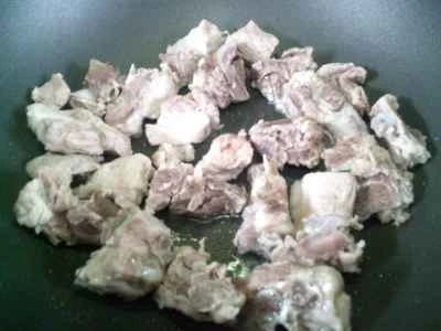 水たけのこの煮豚スペアリブの作り方：3